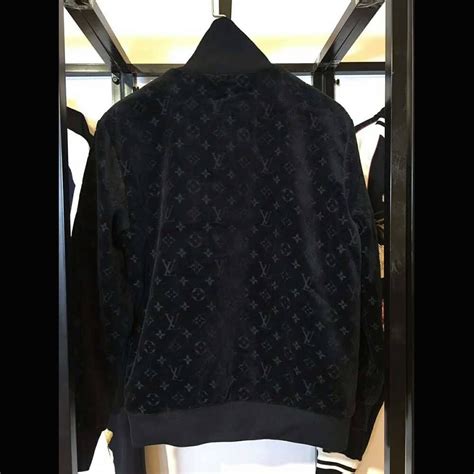 louis vuitton black jean jacket|lv bomber jacket.